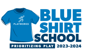 Blue Shirt School logo