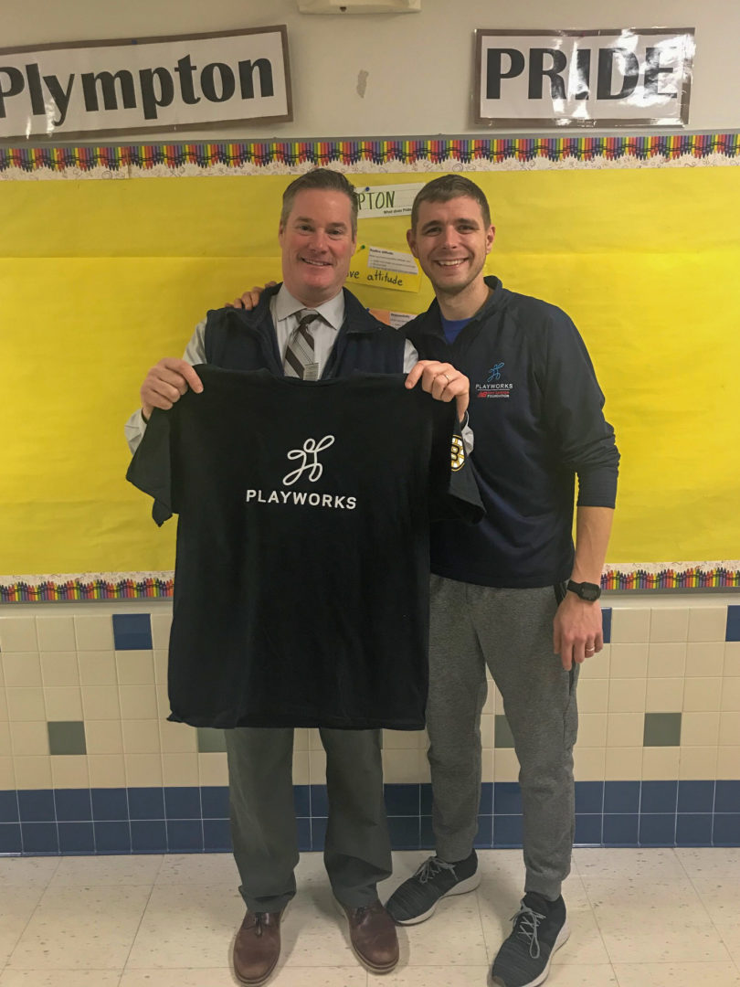 Principal Duffy is a Champion of Play New England
