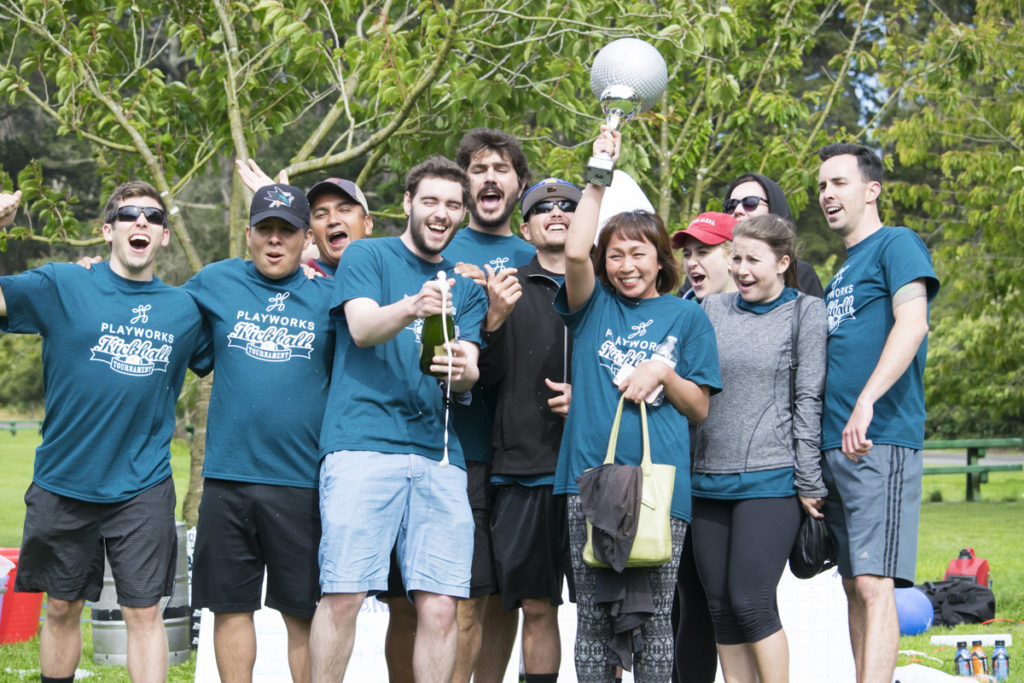 Playworks San Francisco's 15th Annual Corporate Kickball Tournament Northern California