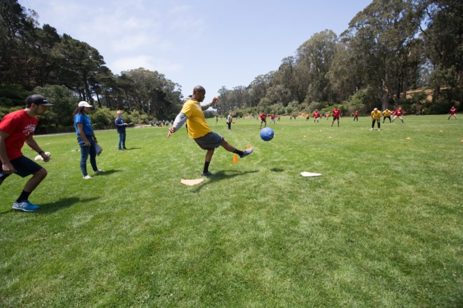 Corporate Kickball in San Francisco Northern California