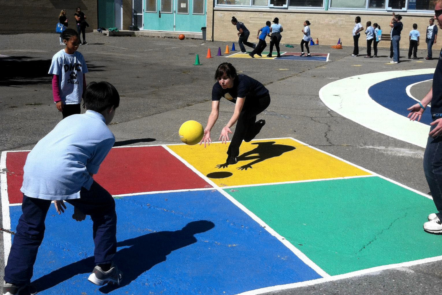 Four square game - Activities For Kids