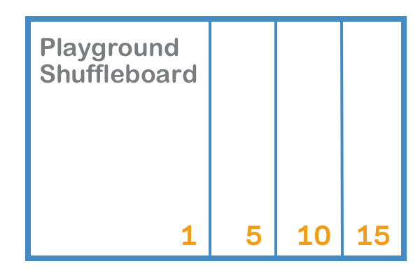 Playground Shuffleboard Playworks