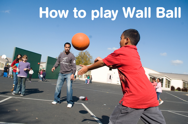 Recess games like wall ball