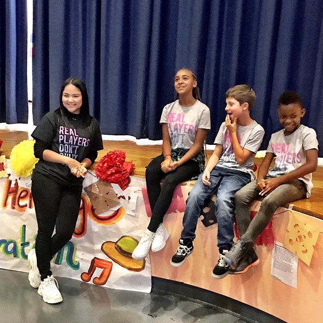 Kat Deluna with Playworks New York/New Jersey