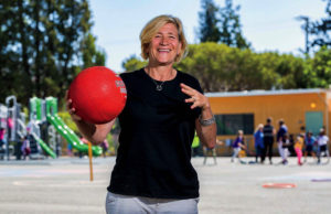 Jill Vialet at recess