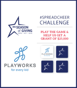 Spread Cheer Challenge graphic