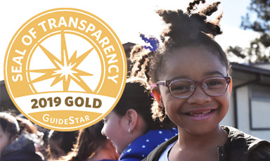 2019 Guidestar Seal of Transparency Gold Award