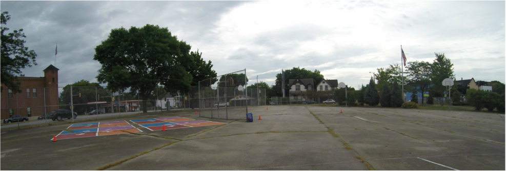 Blacktop playspace