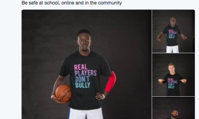 Screenshot of Detroit Pistons tweet