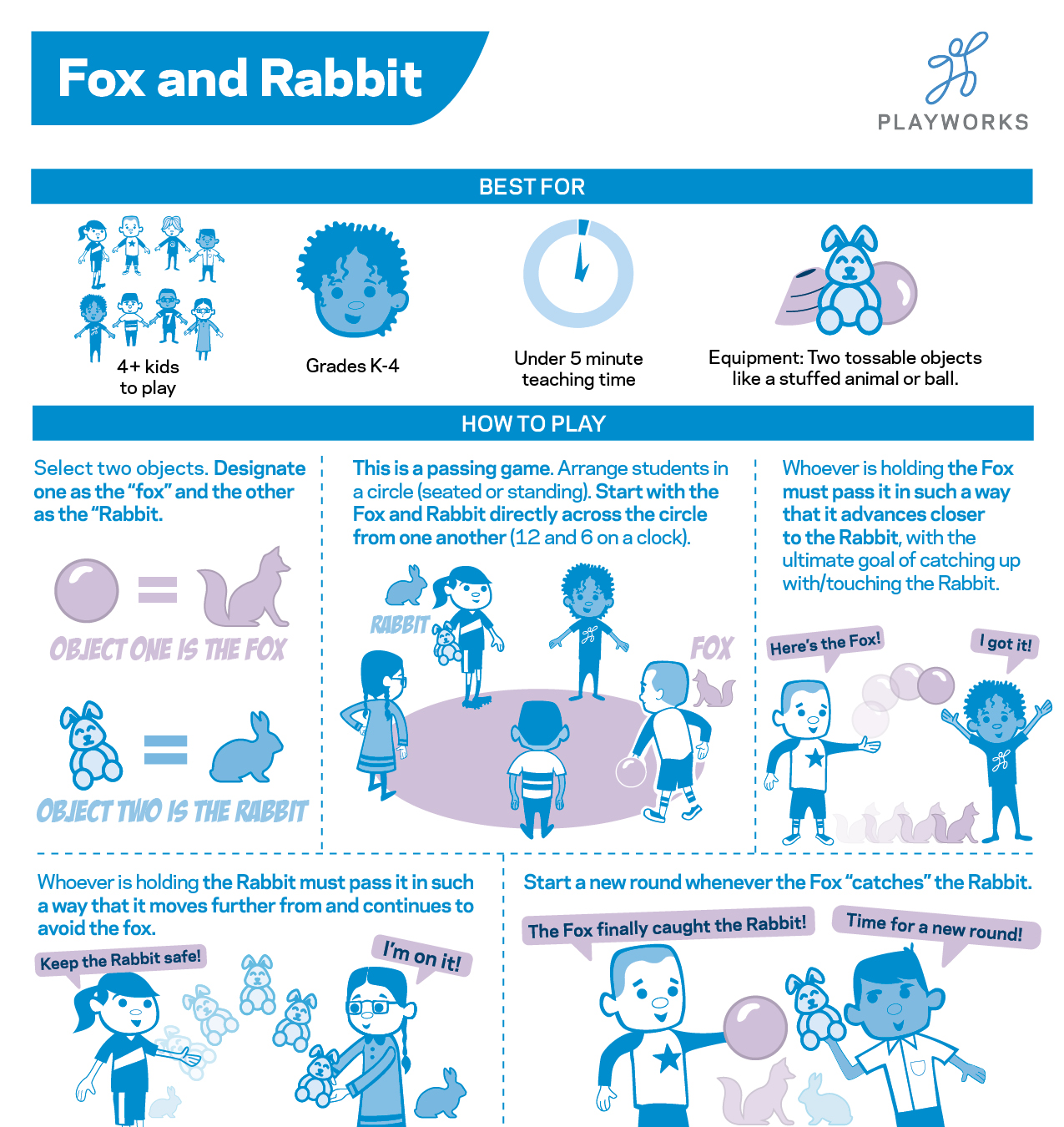 illustration of Fox and Rabbit